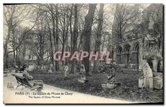 CPA Paris 5e le Square du Musee de Cluny 