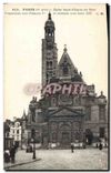 CPA Paris 5e arrt eglise Saint Etienne du Mont Commencee sous Francois Ier et terminee sous Louis XI