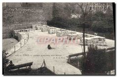 CPA Paris Arenes Romaines rue Monge 