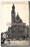 CPA Paris 5e arrt eglise Saint Etienne du Mont Commencee sous Francois Ier et terminee sous Louis XI