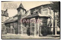 CPA Paris 5e arrt Eglise St Julien le Pauvre date du 7e siecle fut pillee et incendiee par les Norma