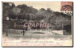 CPA Marseille Jardin de la Colline Puget 