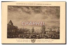 CPA Collection de la Chambre de Commerce de Marseille le port de Marseille et l'Arsenal des galeres 