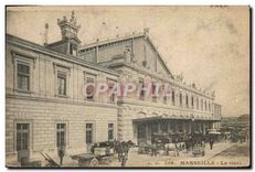 CPA Marseille la gare 