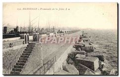 CPA Marseille Promenade de la Jetee 