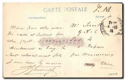 CPA Marseille Coup de Mer sur la Jetee 