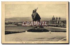 CPA Marseille la Joliette et la Cathedrale 