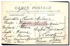 CPA Marseille la Jetee Effet de Vagues 