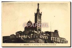 CPA Marseille la Basilique de Notre Dame de la Garde 
