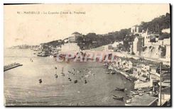 CPA Marseille la Corniche l'Anse du Prophete 
