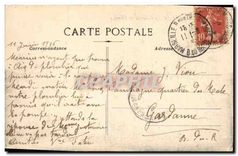 CPA Marseille la Caserne St Charles Militaria