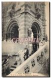 CPA Marseille N D de la Garde Porche de la Basilique 