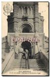 CPA Marseille N D de la Garde Pont Levis et entree de la Crypte 
