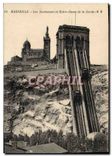 CPA Marseille les Ascenseurs et Notre Dame de la Garde 