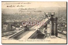 CPA Marseille Panorama pris de Notre Dame de la Garde 