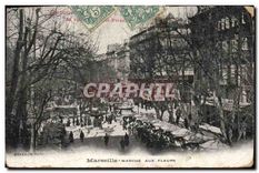 CPA Marseille Marche aux fleurs 