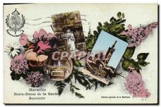 CPA Marseille Notre Dame de la Garde Souvenir 