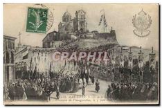 CPA Marseille N d de la Garde Procession de l'Inauguration le 5 Juin 1864 