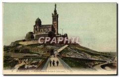 CPA Marseille Notre Dame de la Garde Cote Nord 