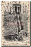 CPA Marseille l'Ascenseurs et Notre Dame de la Garde 