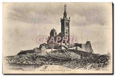 CPA Marseille Basilique de Notre Dame de la Garde 