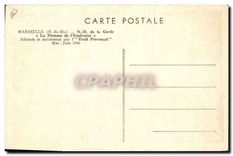 CPA Marseille B du Rh N D de la Garde la Flamme de l'Esperance Allumee et entretenue par Eveil Prove