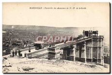 CPA Marseille Passerelle des Ascenseurs de N D de la Garde 