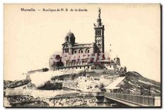 CPA Marseille Basilique de N D de la Garde 