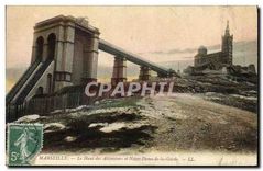 CPA Marseille le Haute des Ascenseurs et Notre Dame de la Garde 