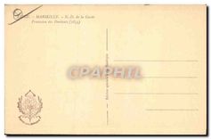 CPA Marseille N D de la Garde vers 1840 ancien reposoir de la Bonne N D de la garde Procession des P