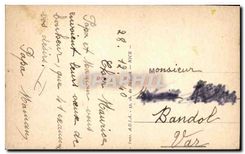 CPA Marseille detail d'architecture du palais Longchamp 