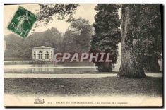 CPA Palais de Fontanebleau Le Pavillon de l'Empereur 