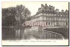 CPA Fontainebleau Le Palais L'Etang et le Pavillon du Musee Chinois 