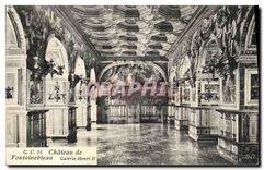 CPA Chateau de Fontainebleau Galerie Henri II 