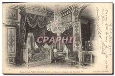 CPA Palais de Fontainebleau Chambre a coucher de Napoleon I 