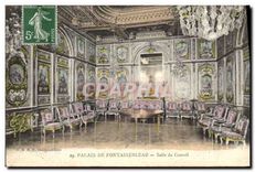 CPA Palais de Fontainebleau Salle du Conseil 