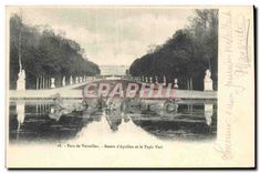CPA Parc de Versailles Bassin d'Apollon et le Tapis Vert 