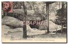 CPA Foret de Fontainebleau Caverne des Brigands 
