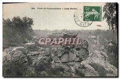 CPA Foret de Fontainebleau Long Rocher 