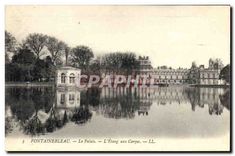CPA Fontainebleau Le Palais L'Etang aux Carpes 