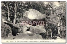 CPA Foret de Fontainebleau Mont Chauvet La Roche qui remue 