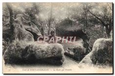 CPA Foret de Fontainebleau La Roche qui Tremble 