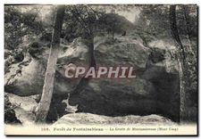 CPA Foret de Fontainebleau La Grotte de Montussiennes 