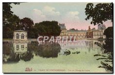 CPA Palais de Fontainebleau Vue sur L'Etang des Carpes 