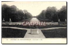 CPA Chateau de Fontainebleau Le Canal 