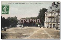 CPA Palais de Fontainebleau Etang des Carpes et Musee Chinois 
