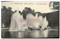 CPA Versailles Bassin d'Apollon Les Grandes Eaux 