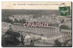 CPA Versailles Vue generale de la Ville Caserne du 11eme d'artillerie Militaria