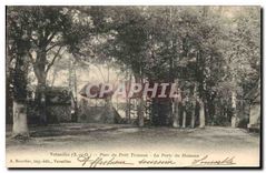 CPA Versailles S et O Parc du Petit trianon La Porte du Hameau 