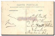 CPA Chateau de Versailles Statue de Louis XIV et Cour Royale 